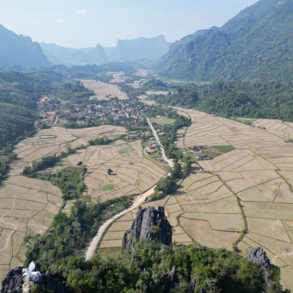 Aussicht vom Nam Xay Viewpoint