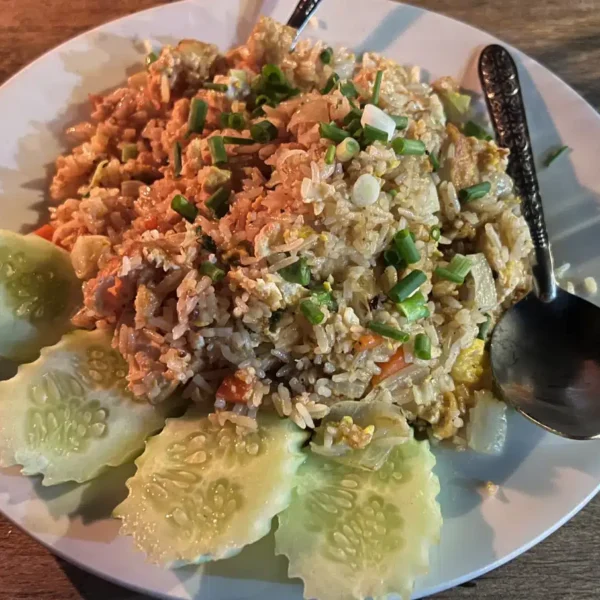 Abendessen in Vang Vieng